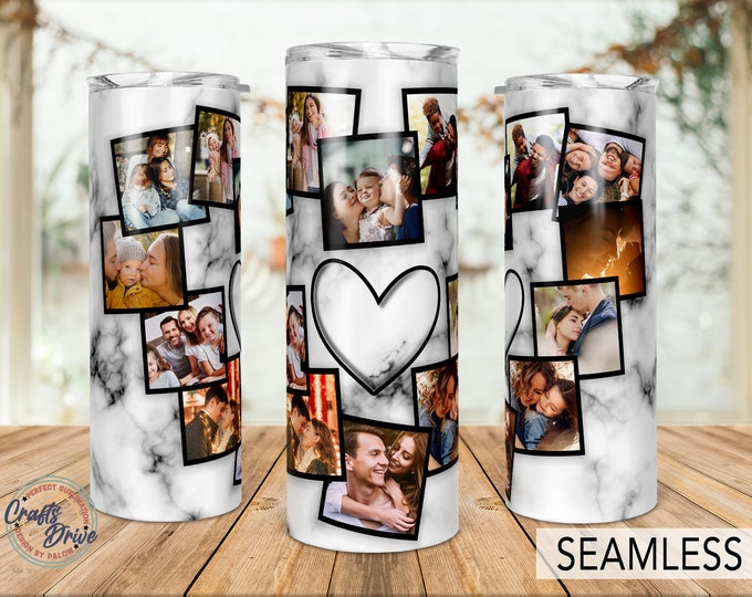 Tumbler Collage Photos Heart