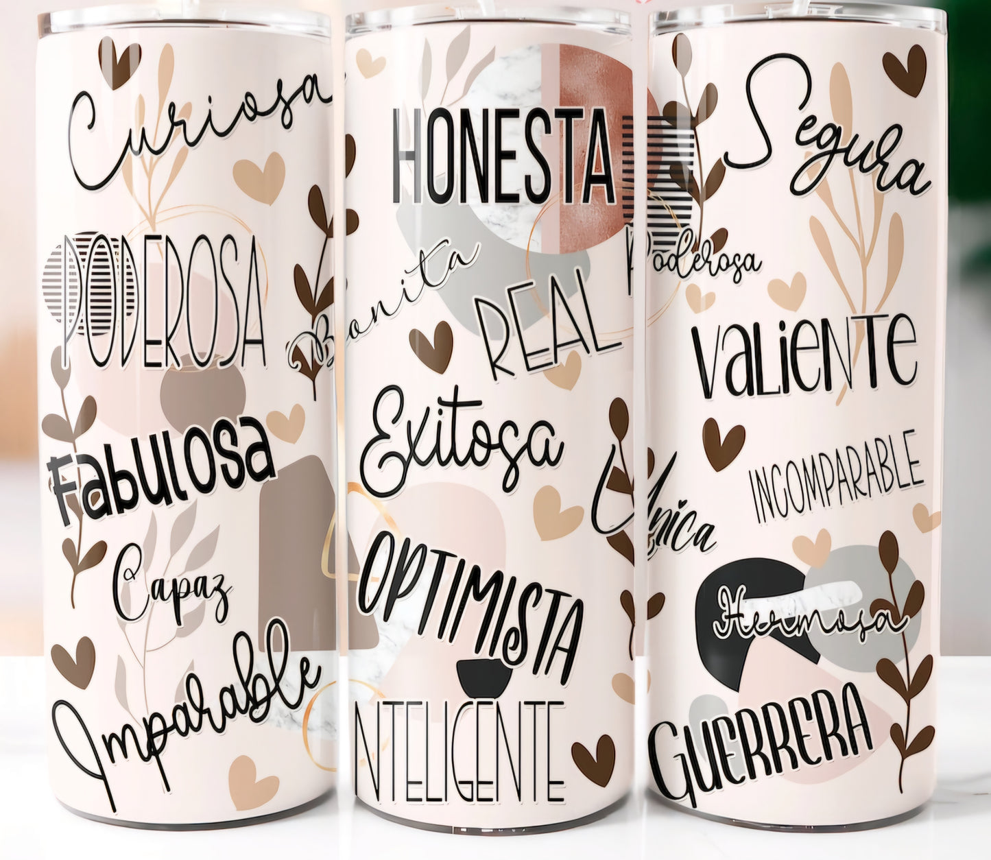 Tumbler 20oz FRASES POSITIVAS