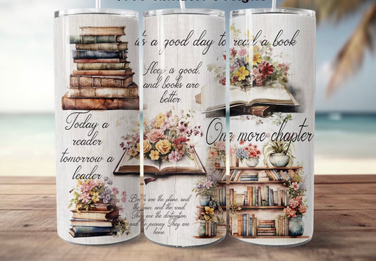 TUMBLER 20oz BOOKS