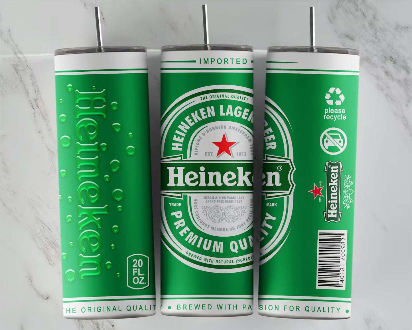 TUMBLER 20oz HEINEKEN