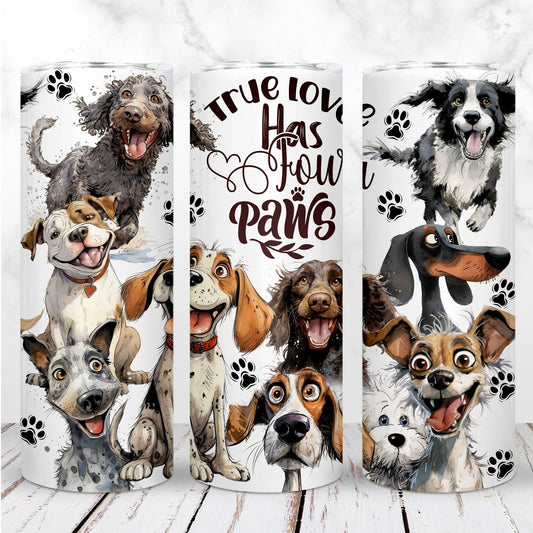 TUMBLER 20oz DOGS