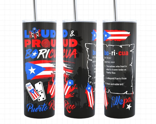 TUMBLER 20oz PUERTO RICO