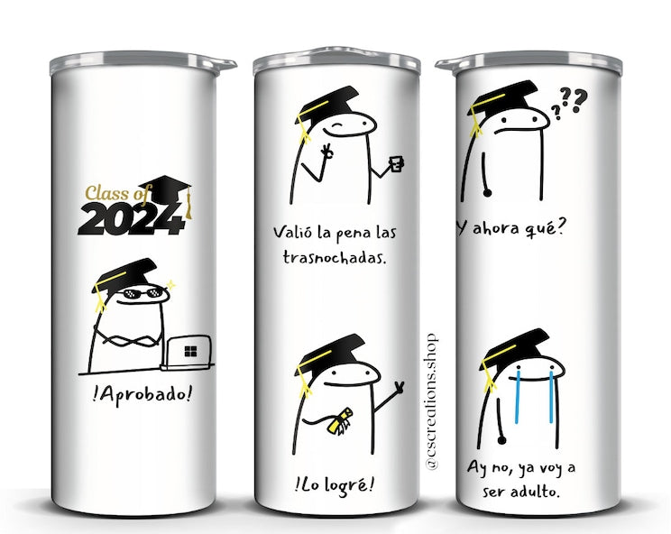 Tumbler 20oz Flork Graduación