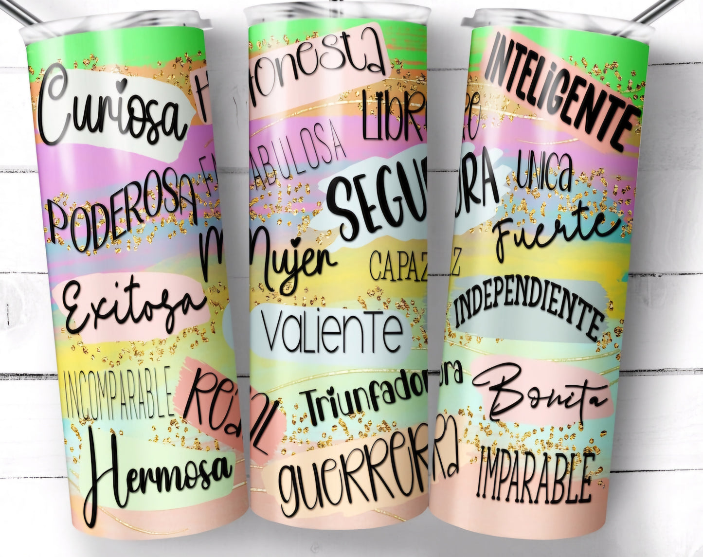 TUMBLER 20oz FRASES POSITIVAS