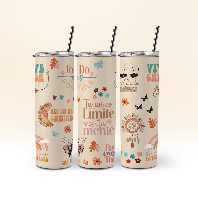 TUMBLER 20oz AFIRMACIONES DIARIAS