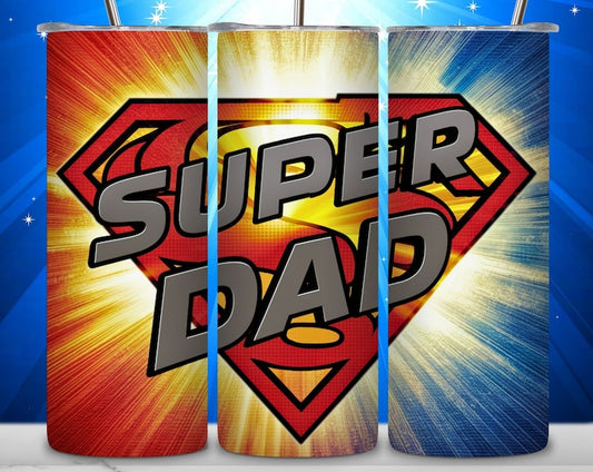 Tumbler 20oz Super Dad