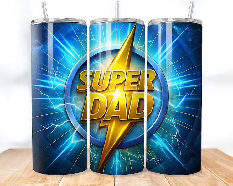 Tumbler 20oz Super Dad