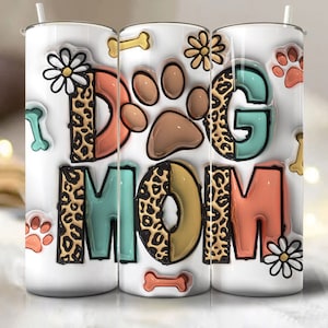 TUMBLER 20oz DOG MOM