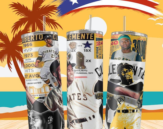 TUMBLER 20oz ROBERTO CLEMENTE