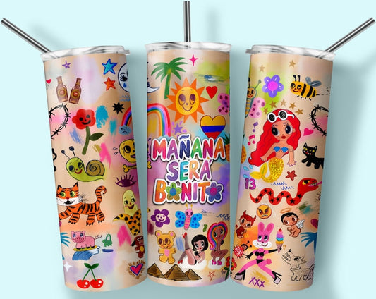 TUMBLER 20oz Mañana Será Bonito