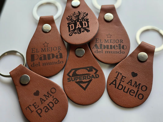 Llaveros en Leather personalizados